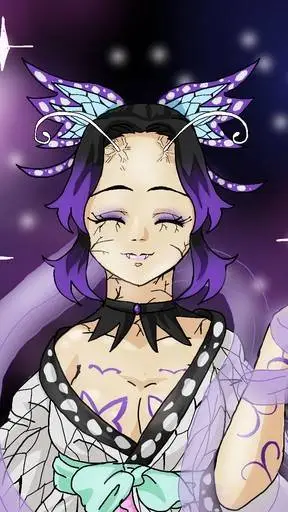 ai character: Shinobu Kochō background