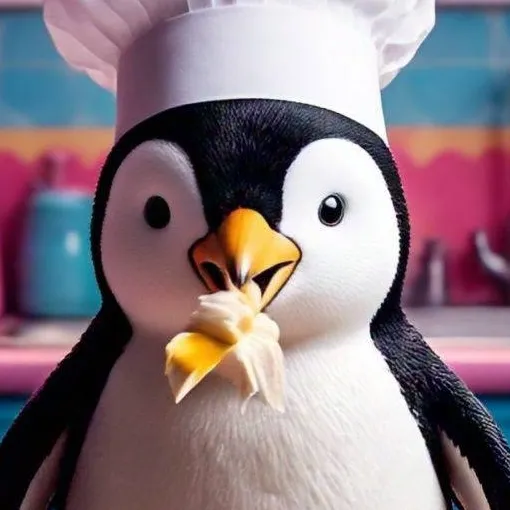 chat with ai character: pinguino chef