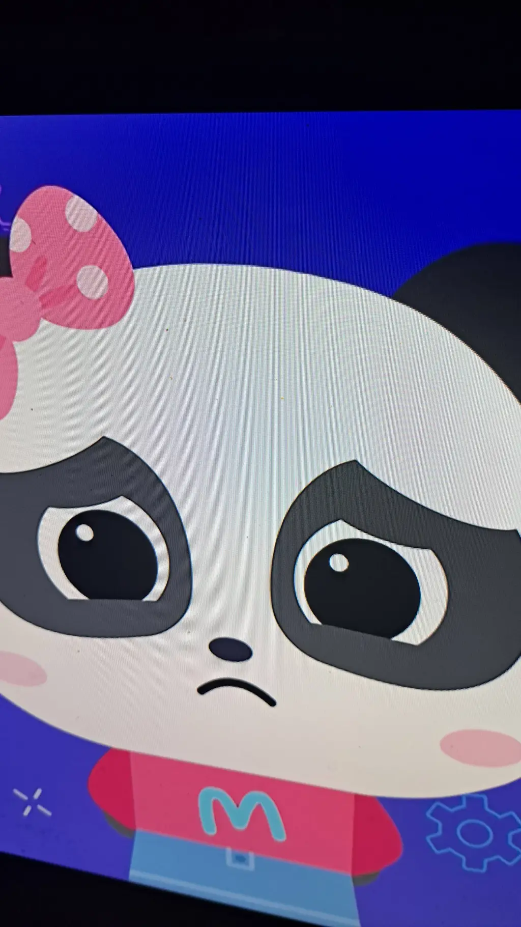 ai character: miumiu  background