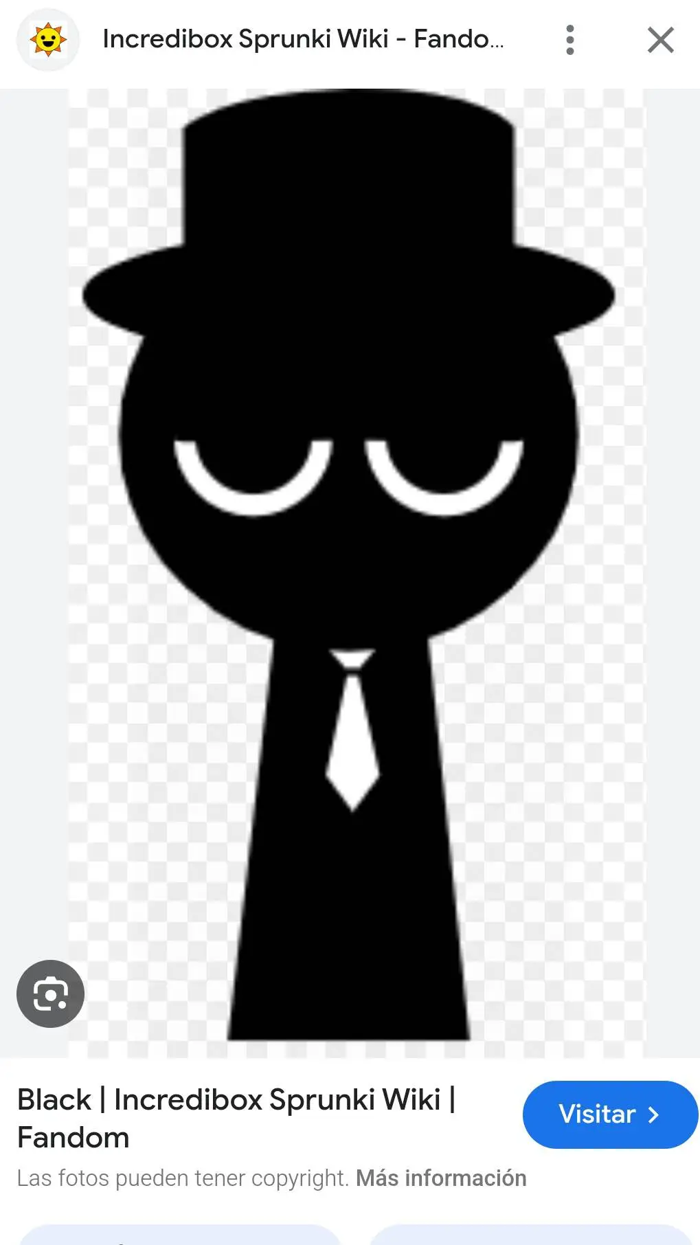 ai character: Black background