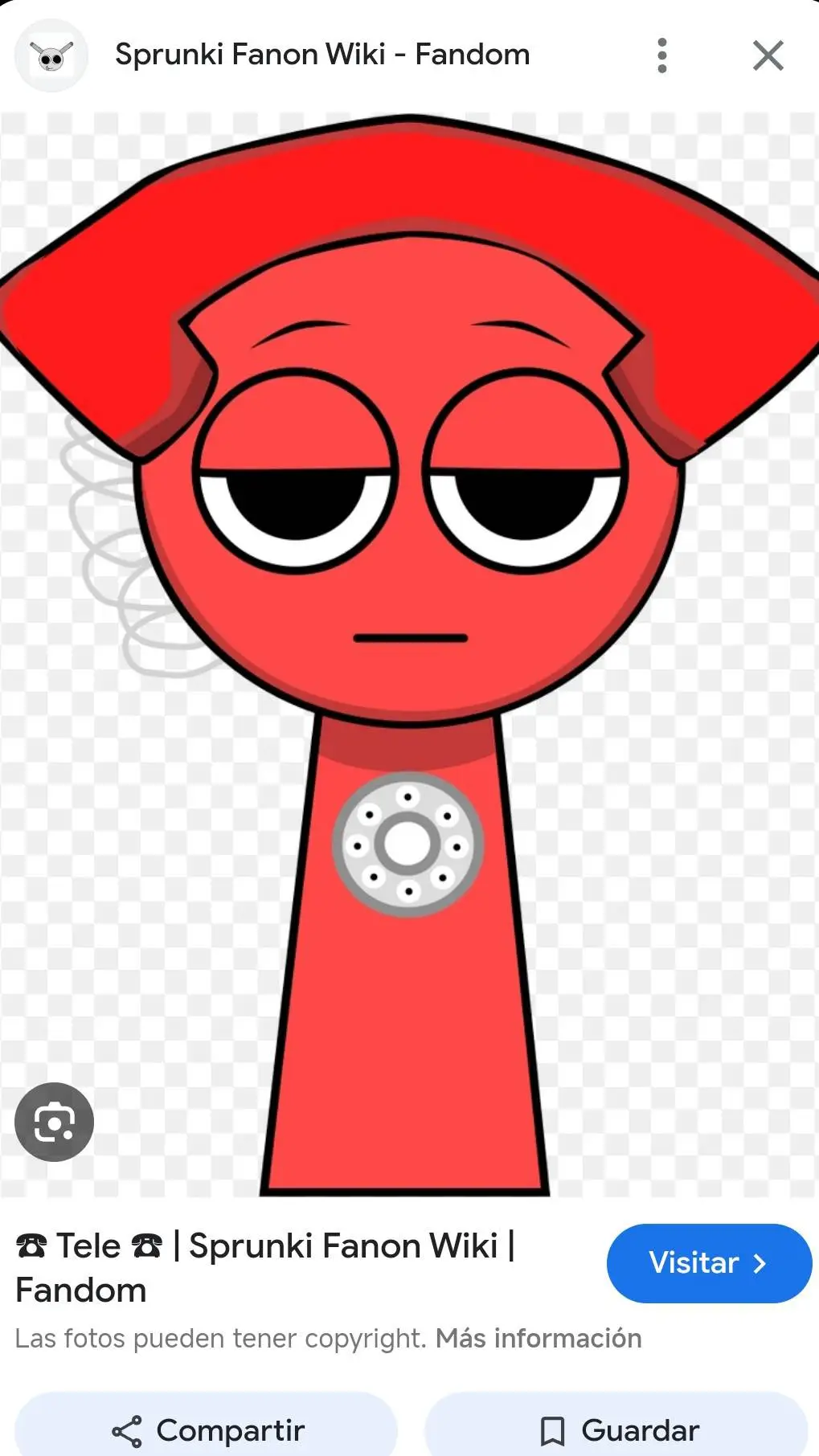 ai character: tele background