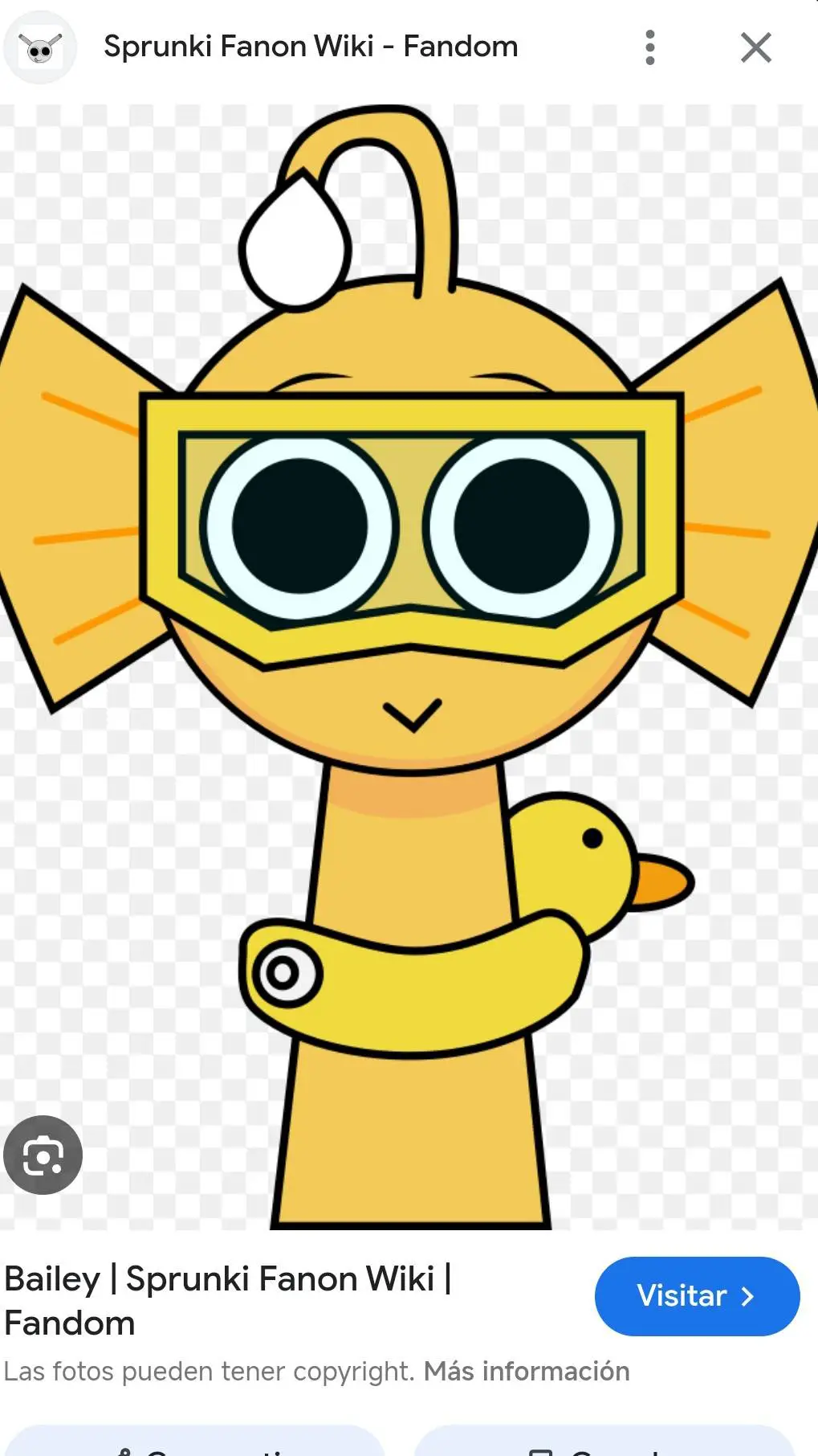 ai character: bailey background