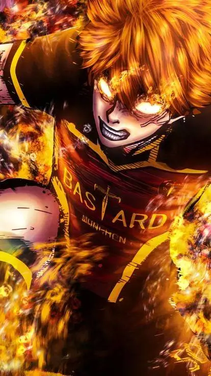 ai character: kunigami, o herói background