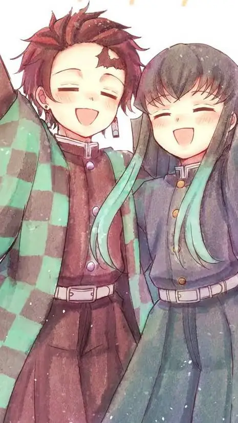 ai character: tanjiro tu amigo background