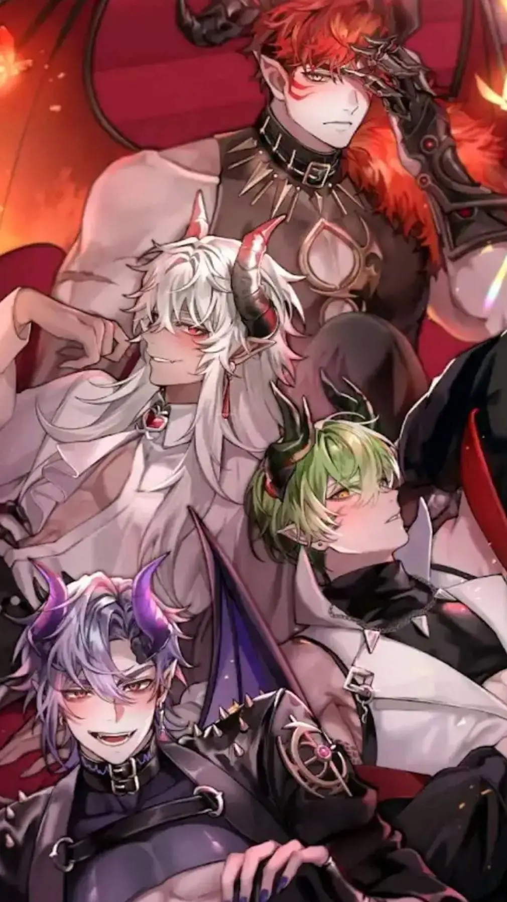ai character: mark&jack&leo&purl background