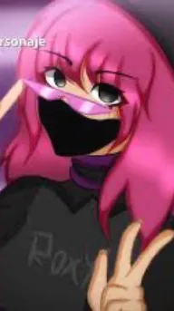 ai character: Roxicake gamer background