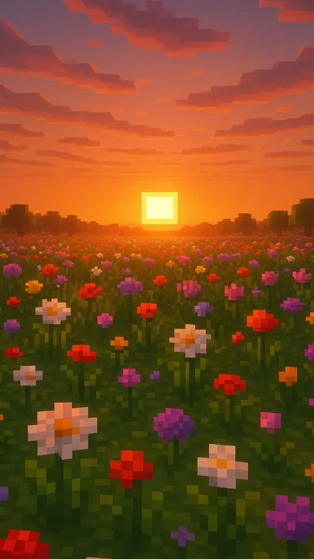 ai character: Minecraft RPG background