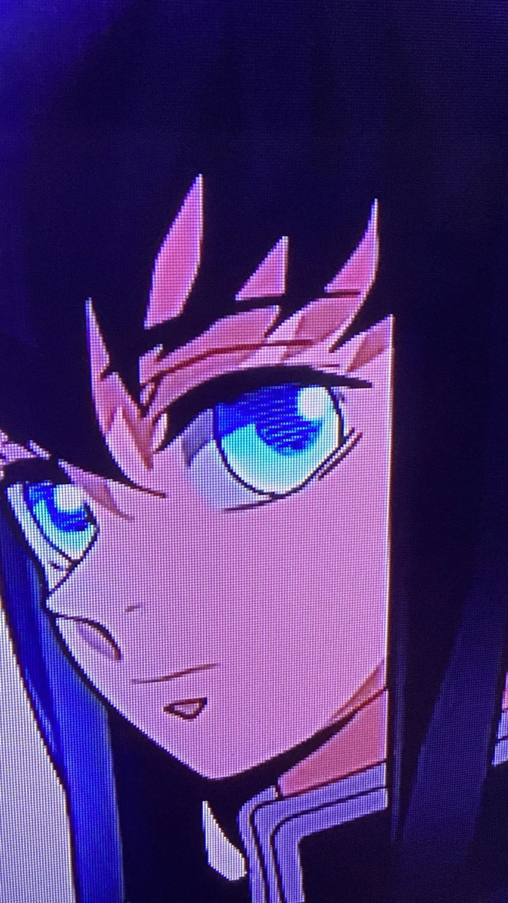 ai character: Mui punches y/n background