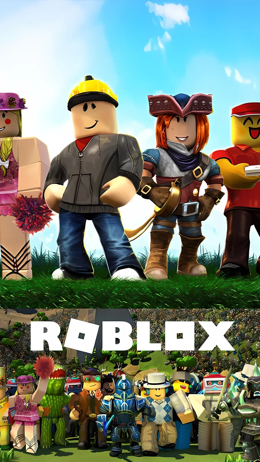 ai character: Old Roblox  background