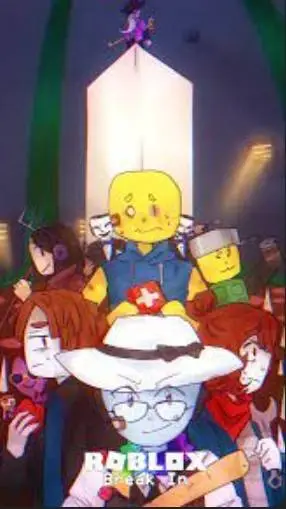 ai character: Break in 2 background