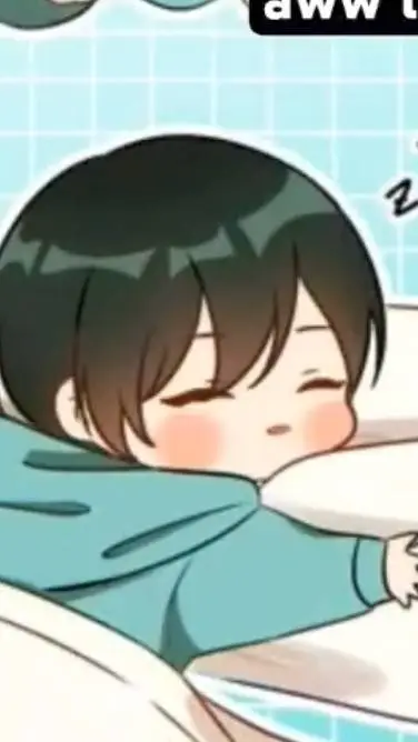 ai character: sleepy baby rin background