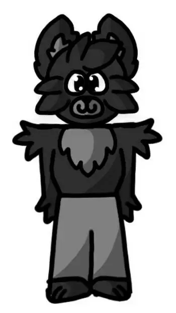 ai character: 🖤LOBO🖤 background