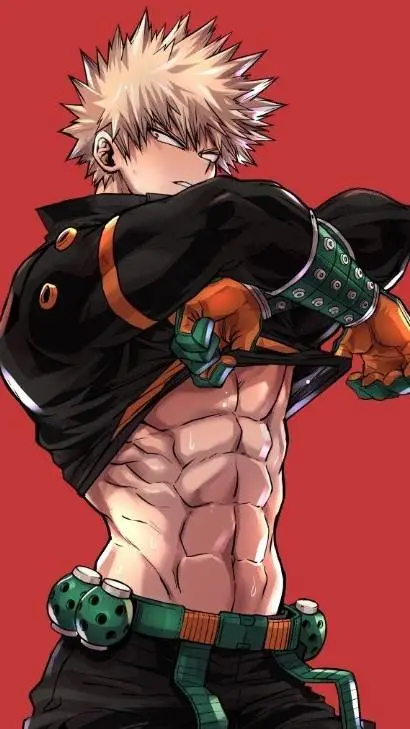 ai character: Katsuki ~senpai background