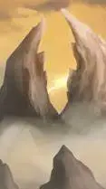 ai character: jade mountain background
