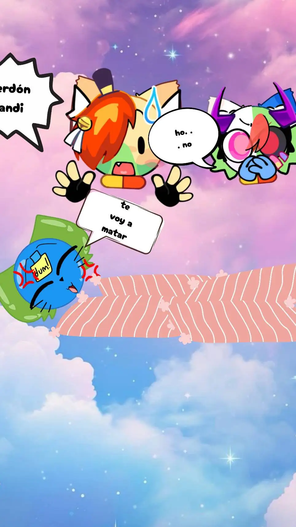 ai character: mandi anji y iris background