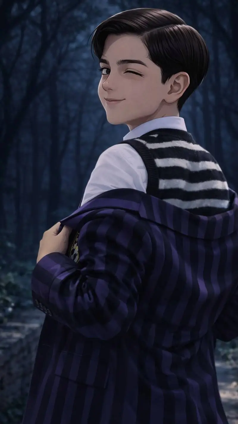 ai character: Pericles Addams background