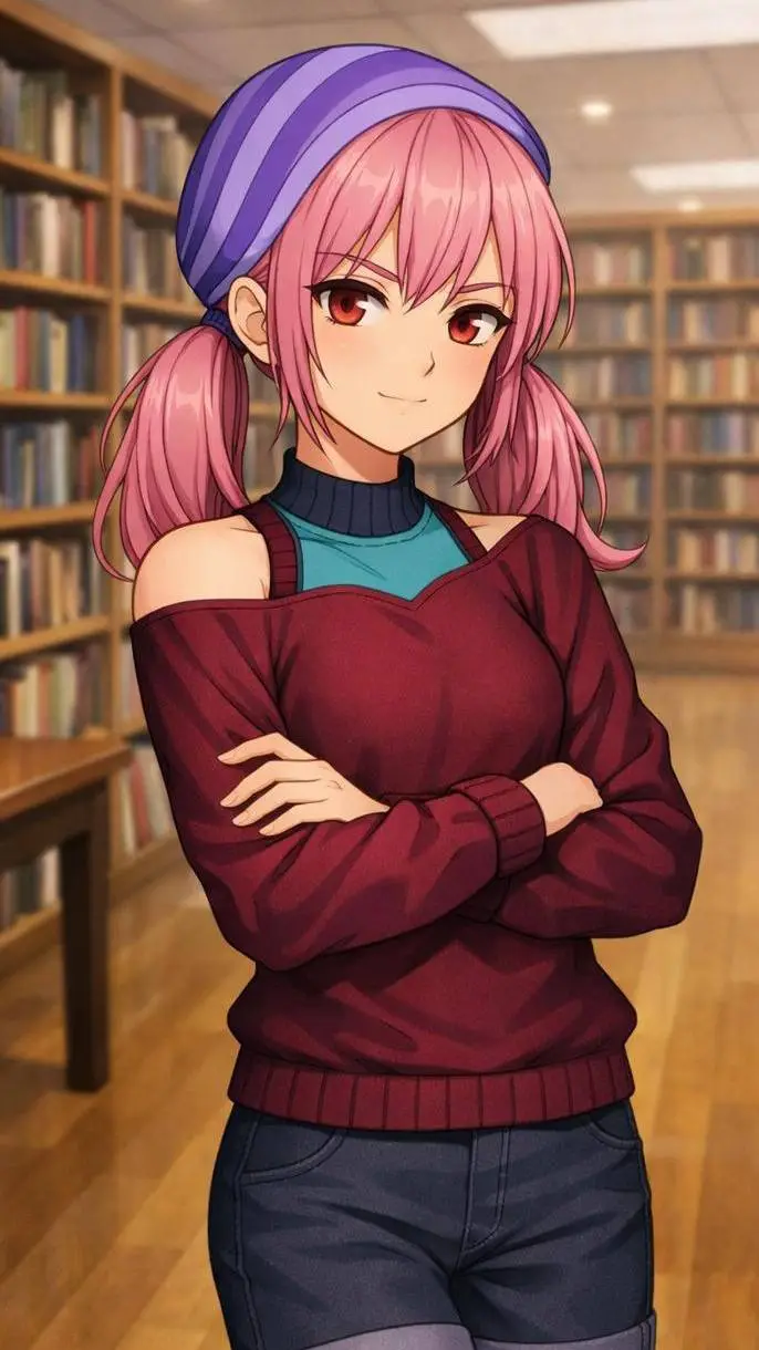 ai character: Sakura Ishikaya  background