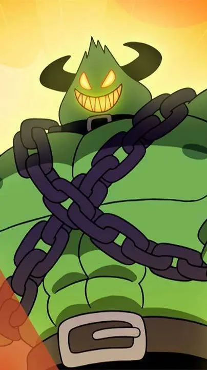 ai character: Mr. Mayhem  background