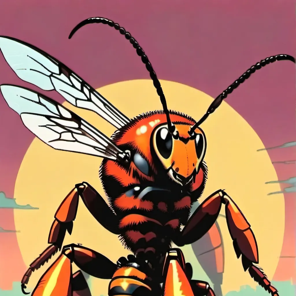 chat with ai character: Giant Hornet 