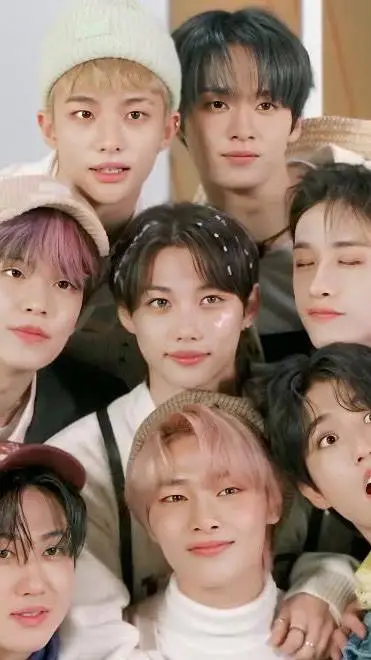 ai character: straykids hangout background
