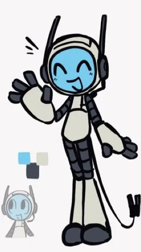 ai character: Ray background