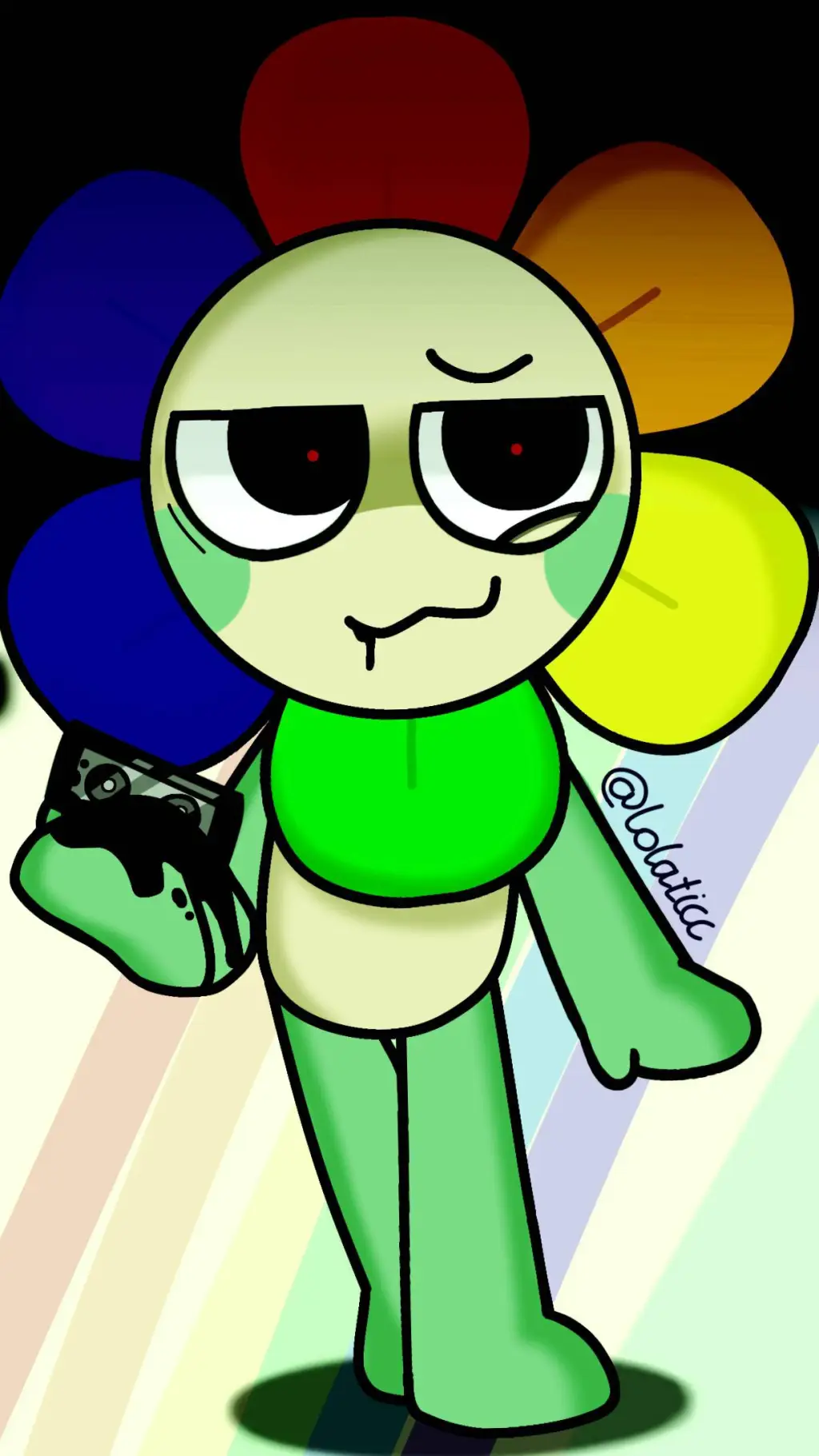 ai character: Dandy background