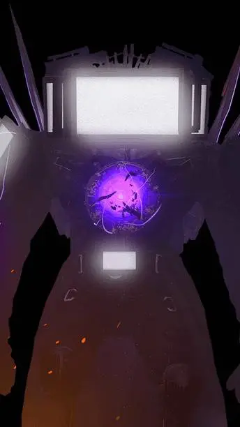 ai character: Titan TV background