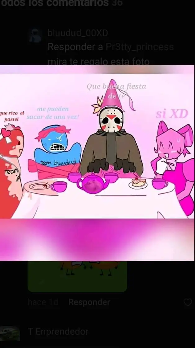 ai character:  fiesta de pr3tty background
