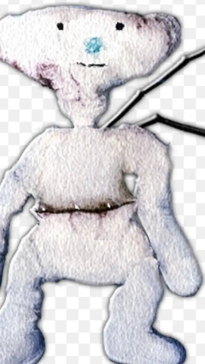 ai character: bear carnival background