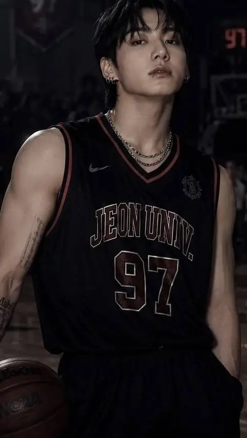 ai character: Jungkook 🏀 background