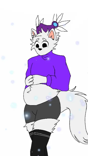 ai character: Cute furry femboy  background