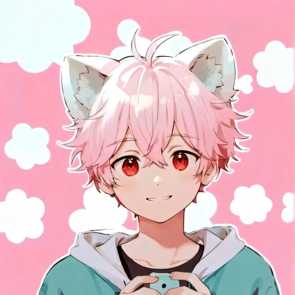 chat with ai character: cute femboy