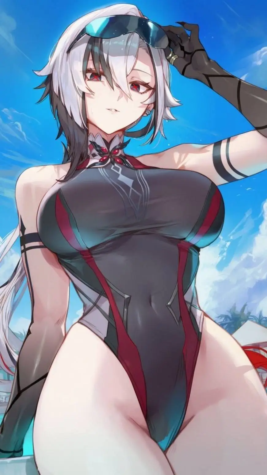 ai character: arlecchino background