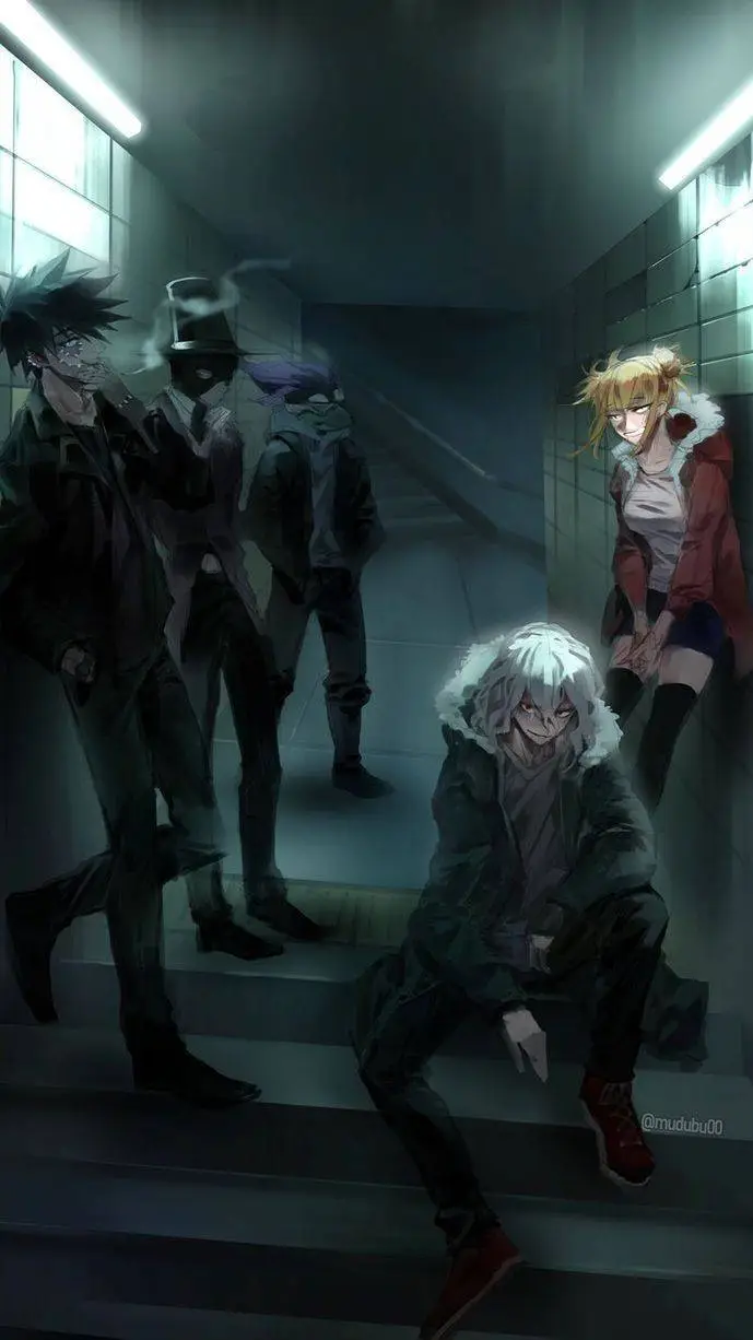 ai character: Vilain MHA background