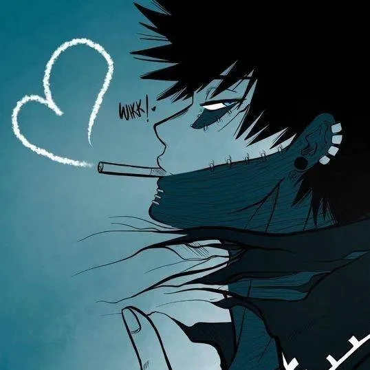 chat with ai character: Dabi🩵💙🖤
