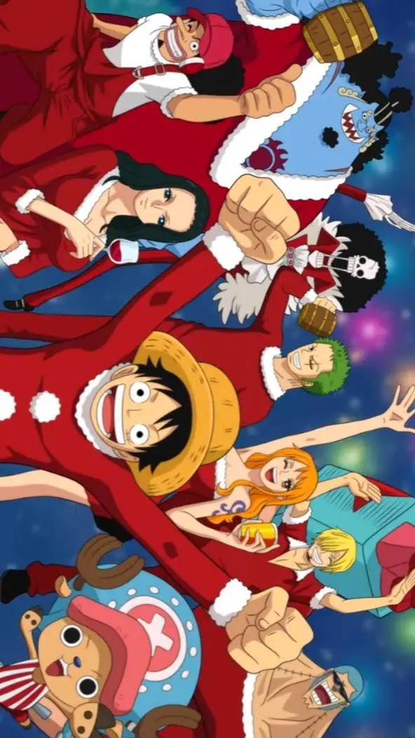 ai character: op Christmas  background