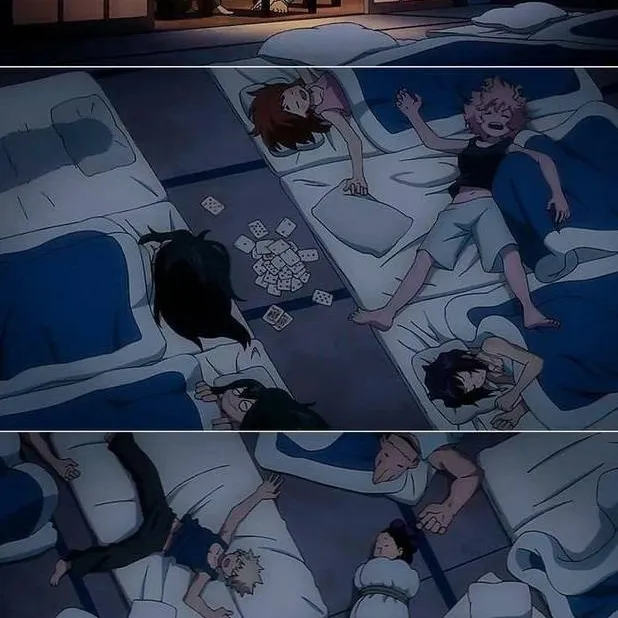 chat with ai character: MHA SLEEPOVER :3