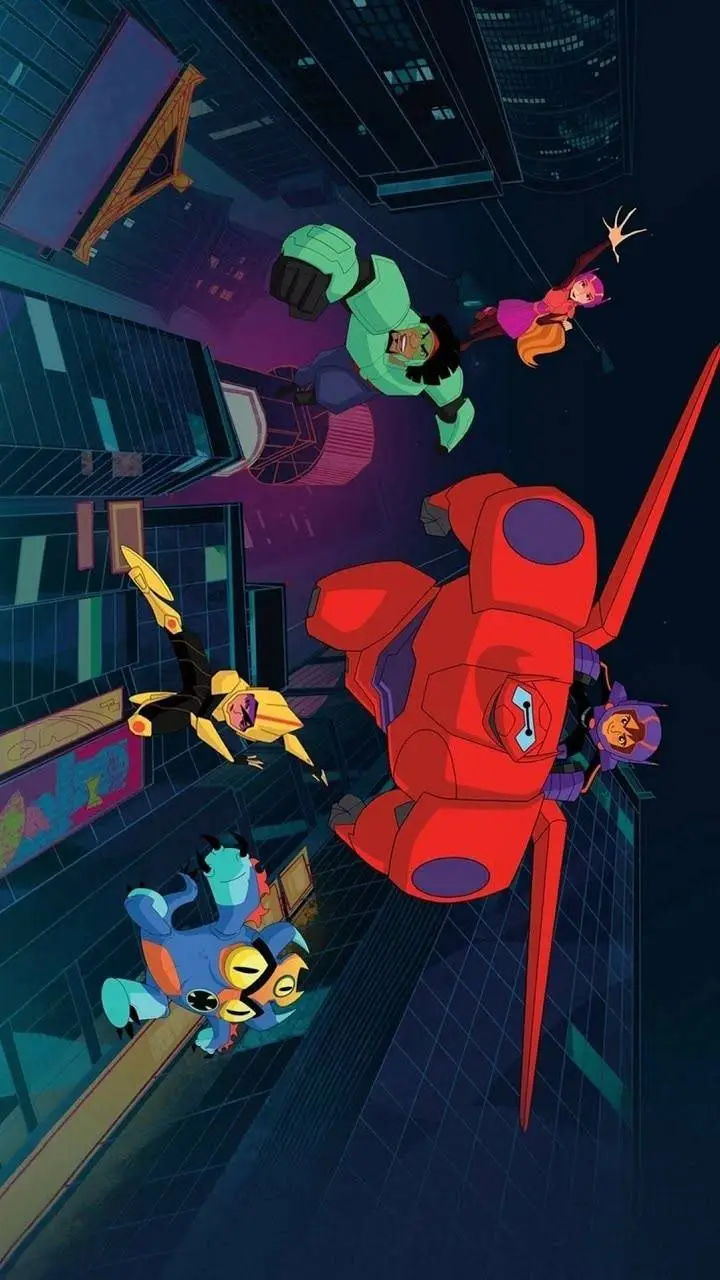 ai character: Big hero 6 background