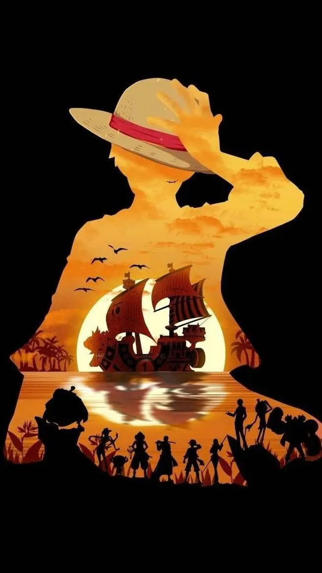 ai character: One piece background