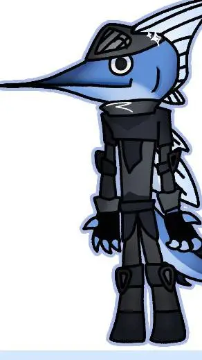 ai character: SWORDFISH [ 🐟 ] background