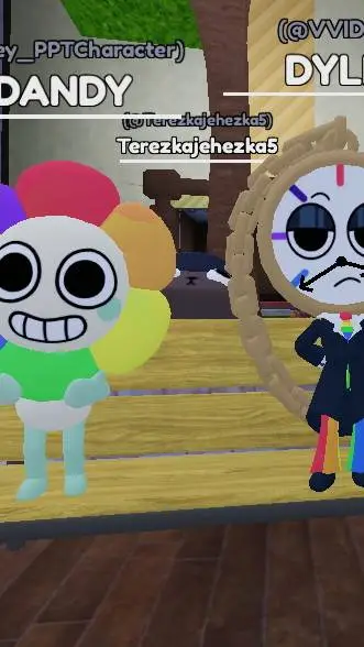 ai character: FLOWERCLOCK background