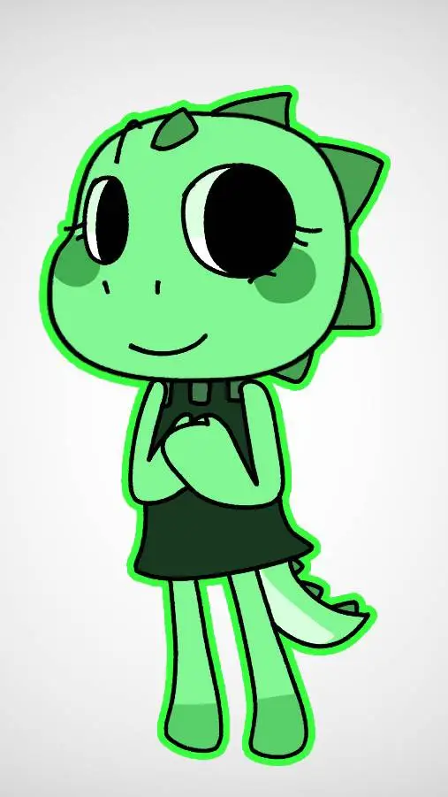 ai character: DENNIE [ 🦖 ] background