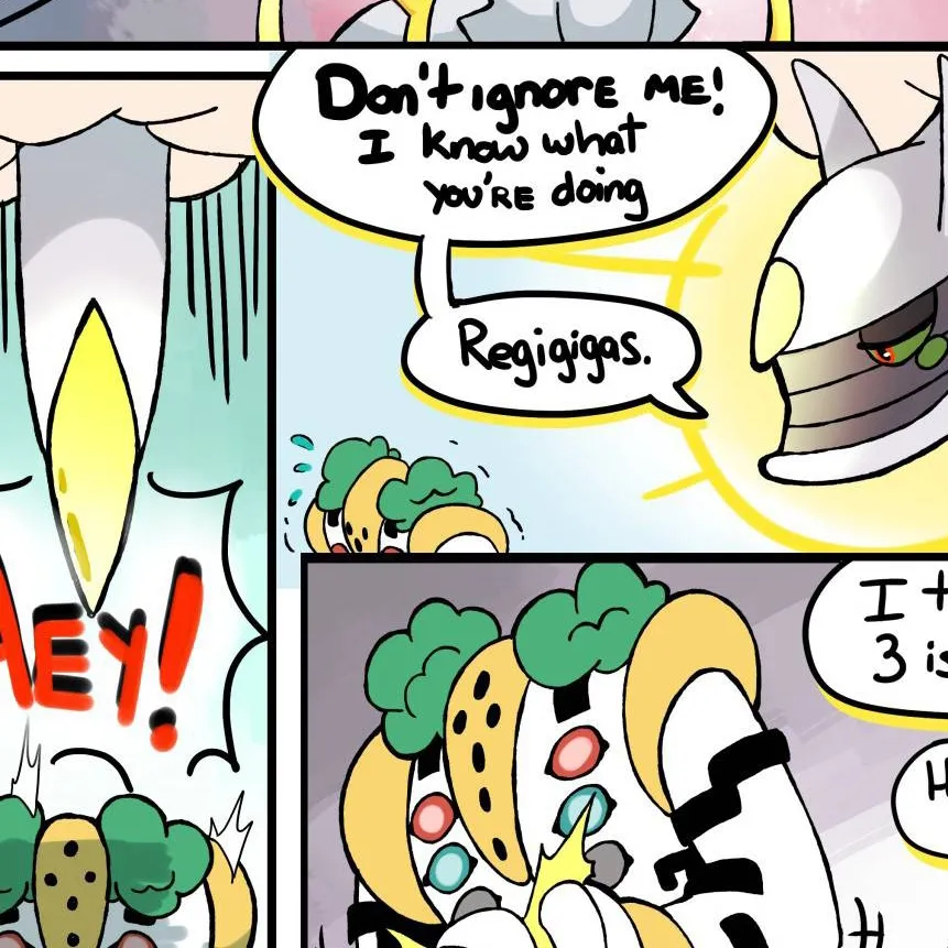 chat with ai character: Regigigas n Arceus