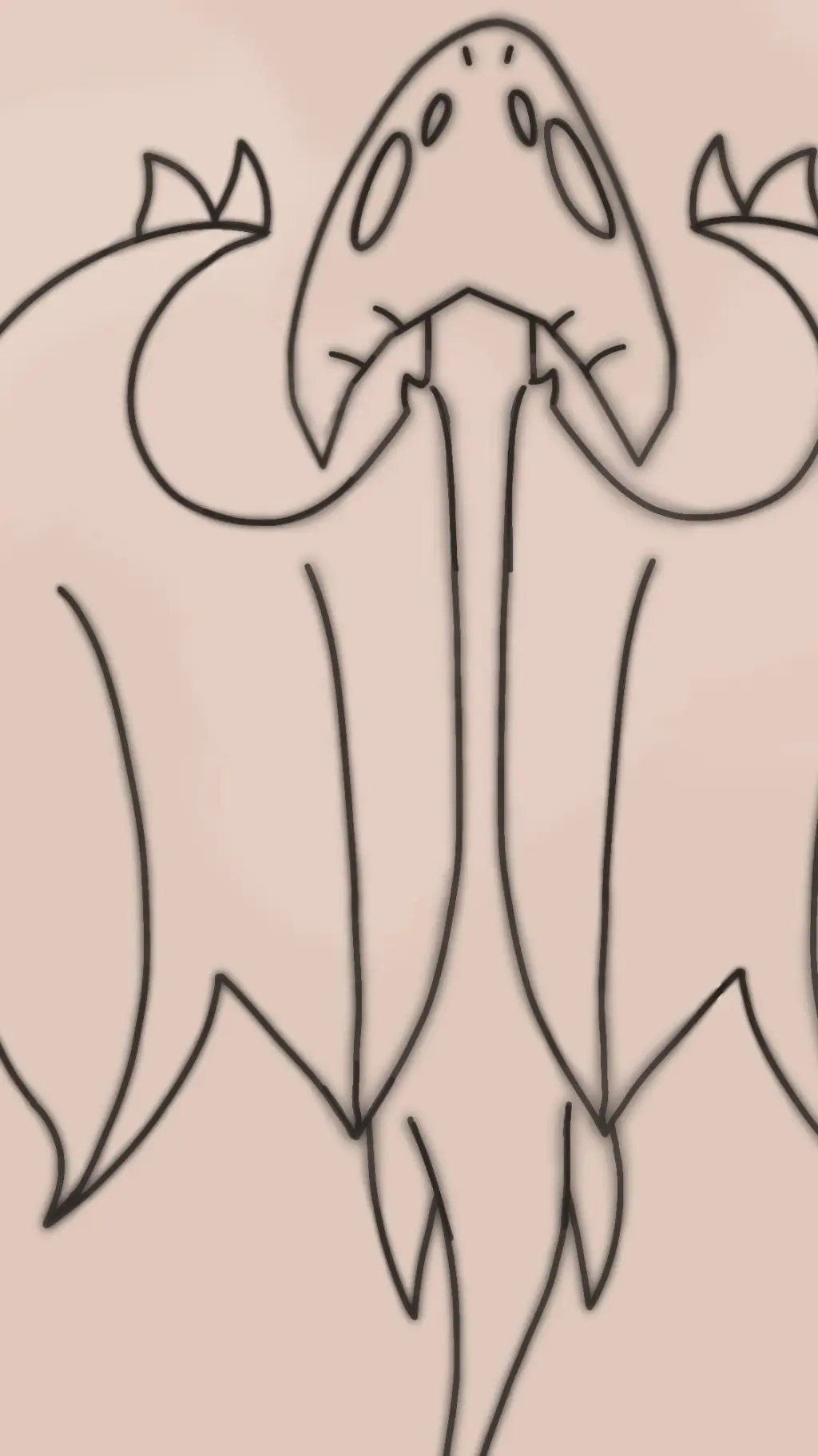 ai character: ꁴ​ꋬꀘꀘꌦ(dragon) background