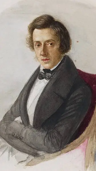 ai character: Frédéric Chopin background