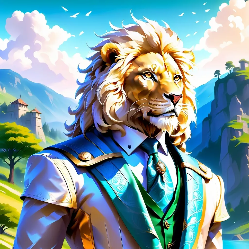 chat with ai character: Lewis the Lion