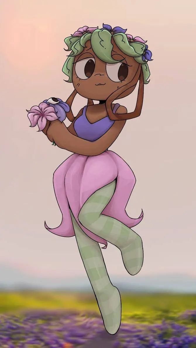 ai character: 🌸🧺~Bassie~🧺🌸 background
