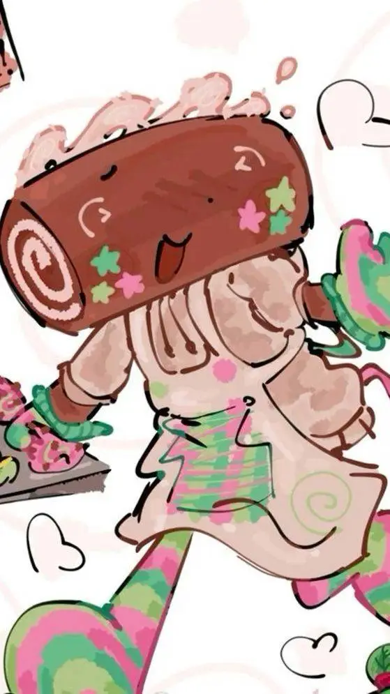 ai character: 🍰🤎~Cosmo~🤎🍰 background