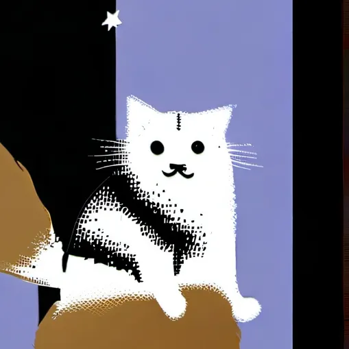 chat with ai character: cat comic