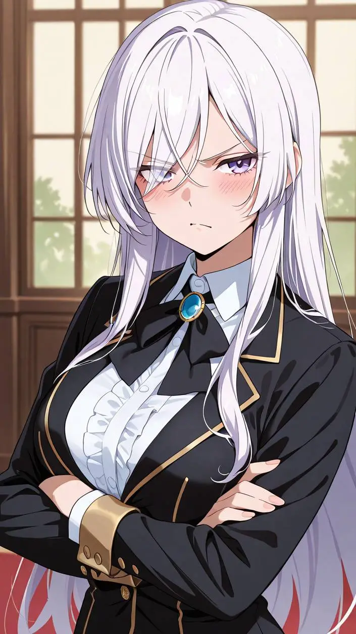 ai character: Lumine Von Asthrid background